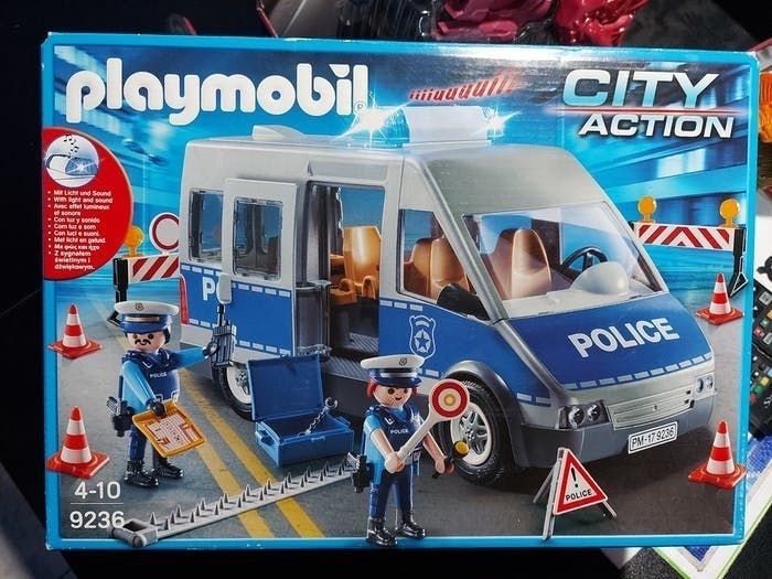 Camion playmobil city police 9236