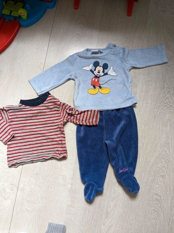 Ensemble bébé 3 mois Lee Cooper et Mickey
