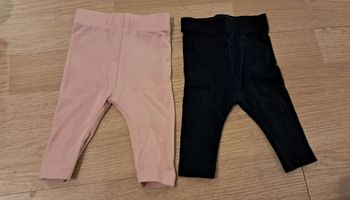 2 leggings kiabi 1mois