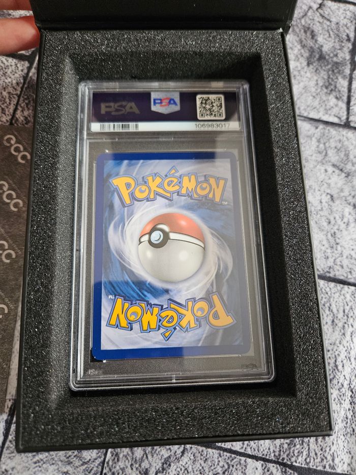 Carte Pokémon gradé Psa neuve Nymphali ex - photo numéro 3