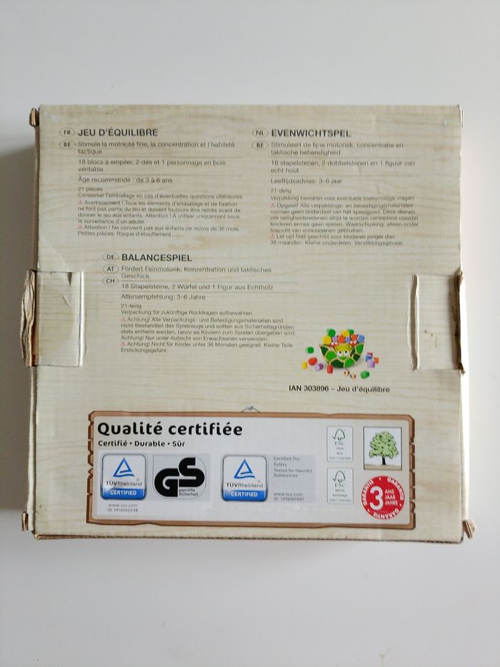 Jeu d'équilibre playtive junior complet - photo numéro 2