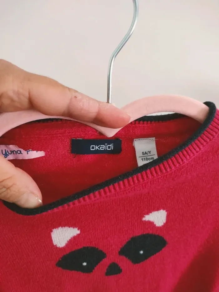 Pull fushia d'Okaïdi - photo numéro 3