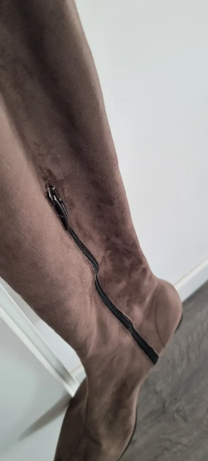Cuissardes taupe rapisardi 40 - photo numéro 3
