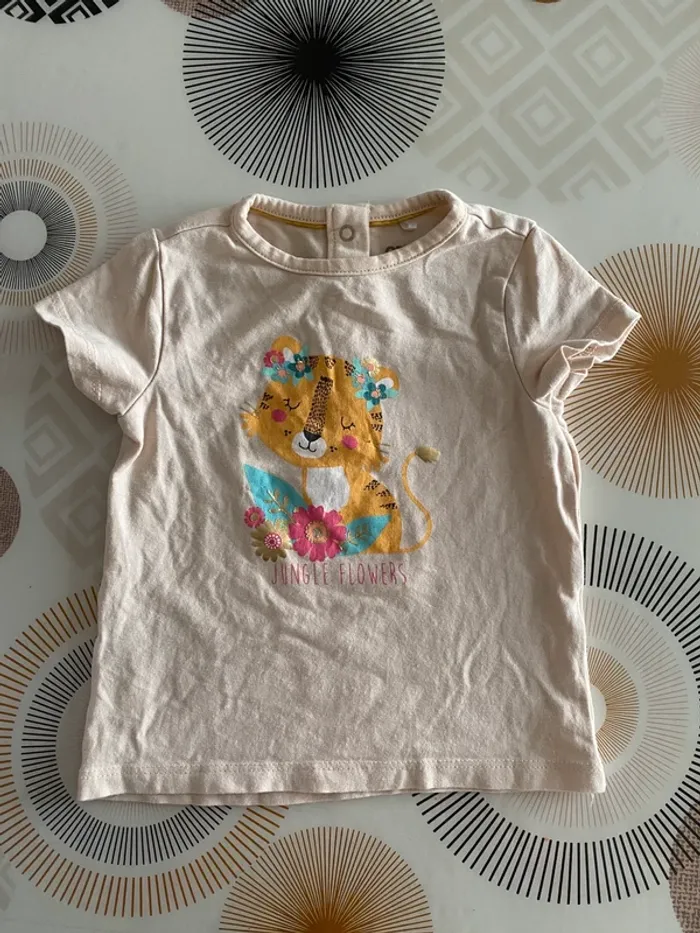 T-shirt manches courtes 9 mois