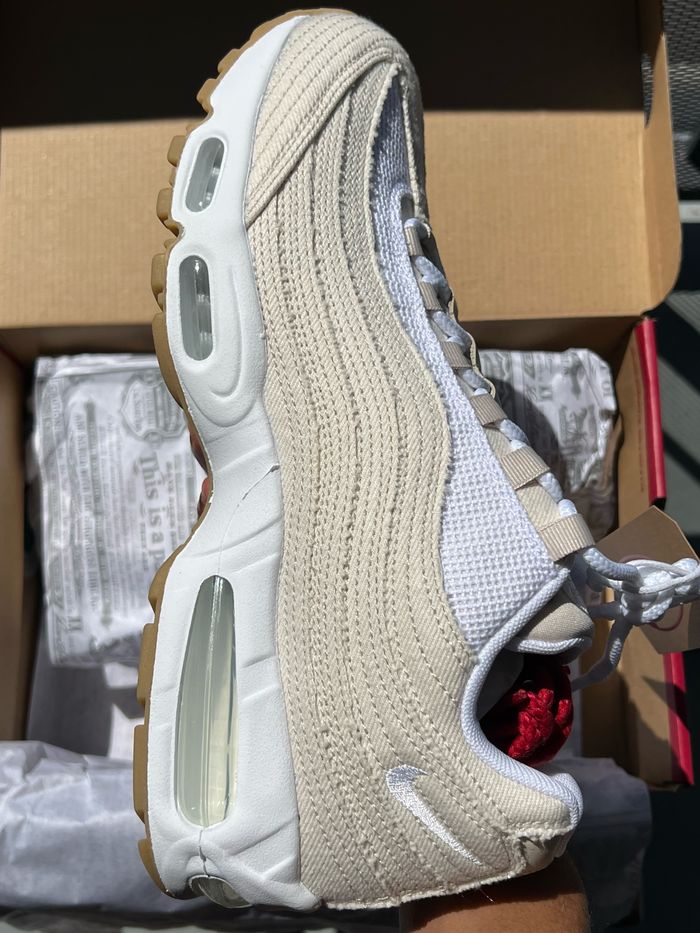 Nike Air Max 95 OG x Levis Light Orewood Brown - photo numéro 6