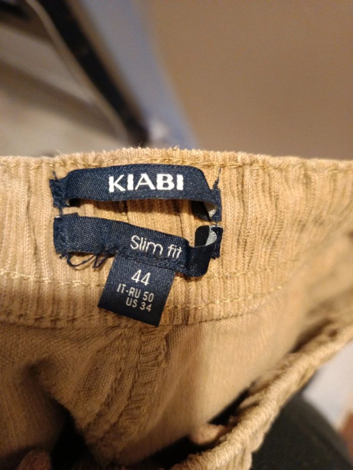 Pantalon Kiabi moutarde - photo numéro 3