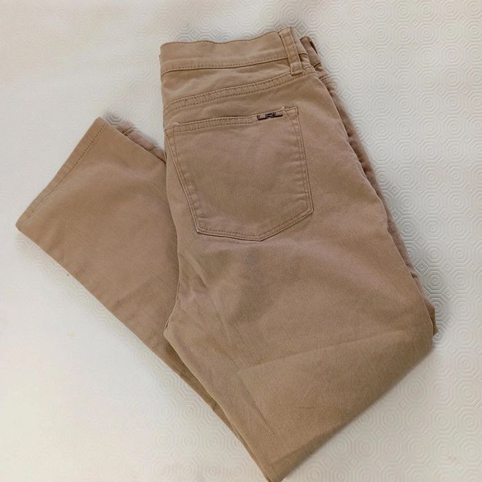 Pantalon Kaki Pour Femme Ralph Lauren Jeans Co LRL Modern Straight Cropped Taille US10 FR42 - photo numéro 11