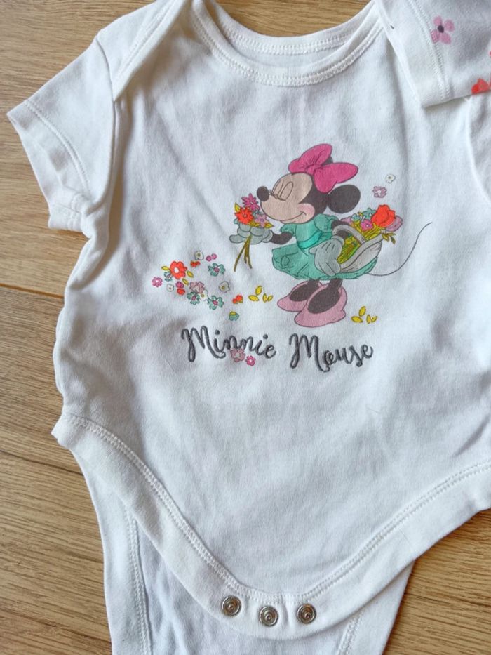 Ensemble 4 pièces bébé Disney Minnie - photo numéro 4