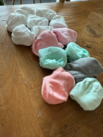 Lot socquettes couleurs