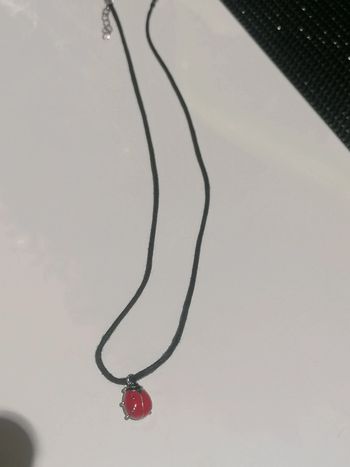 Collier coccinelle 🐞