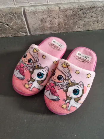 Chaussons licorne