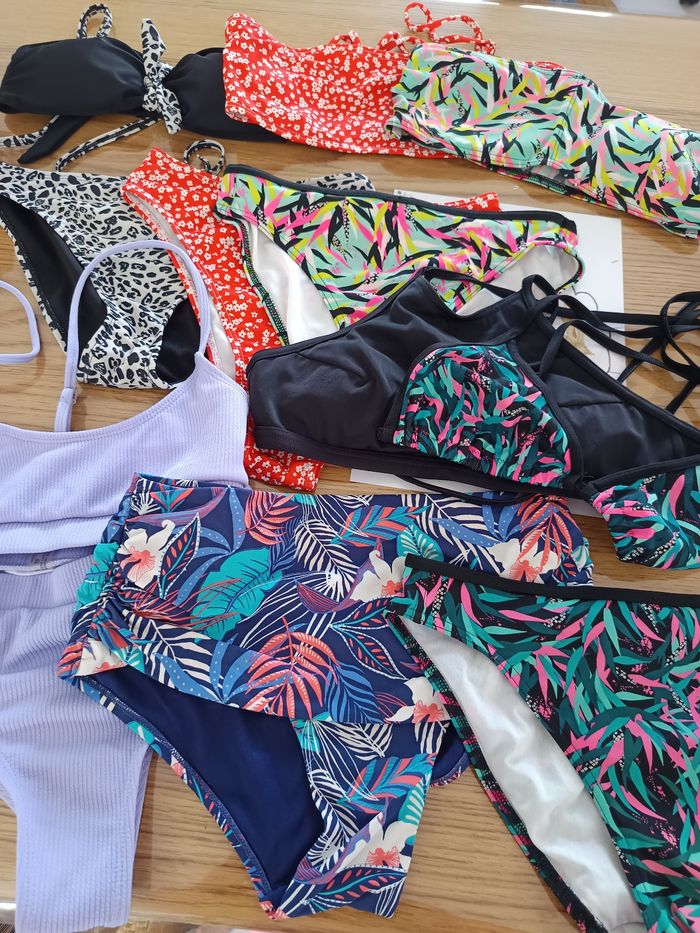 Lot 6 maillots de bains taille S