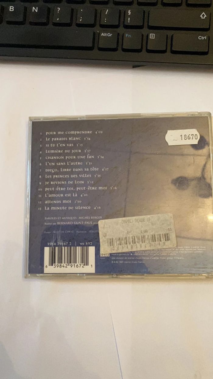 CD. Véronique Sanson. D'un papillon à l'autre. - photo numéro 4