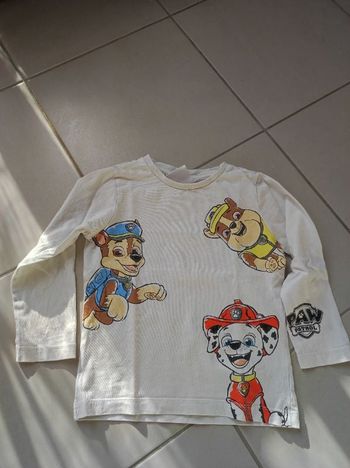 Tee-shirt ML 3 ans Pat' patrouille