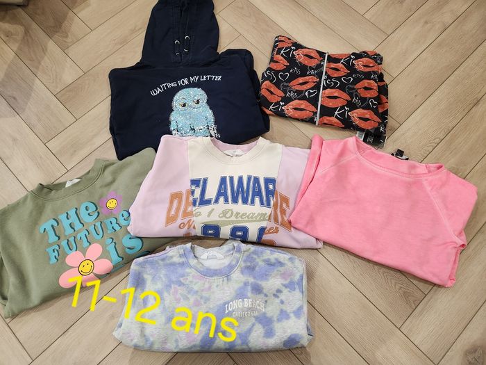 Lot de sweats fille 11-12 ans
