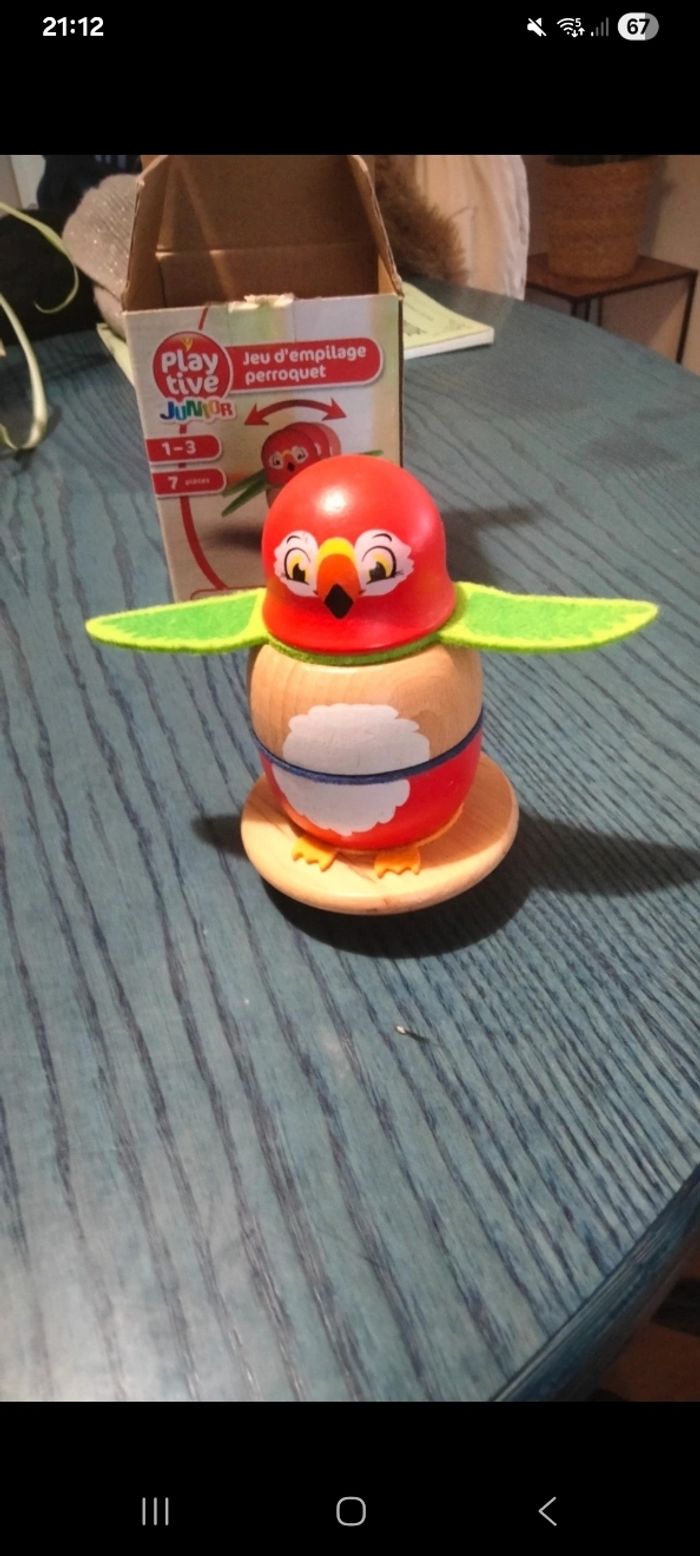 Jeu d’empilage perroquet - photo numéro 2