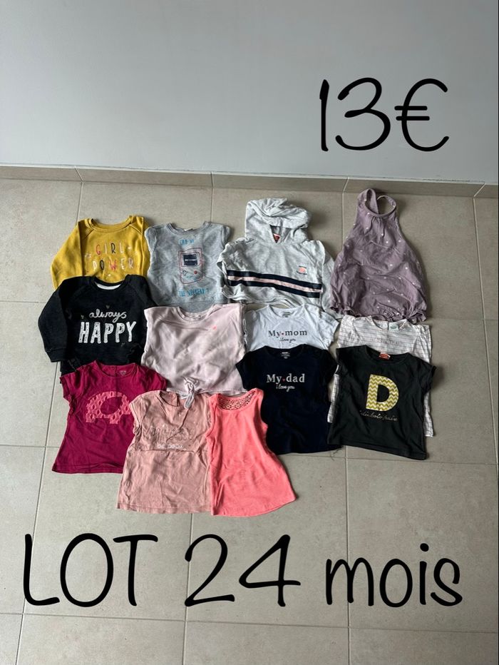 Lot 24 mois bébé fille