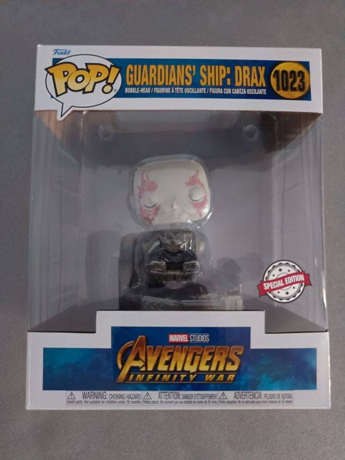Pop Avengers Guardians ship Drax 1023