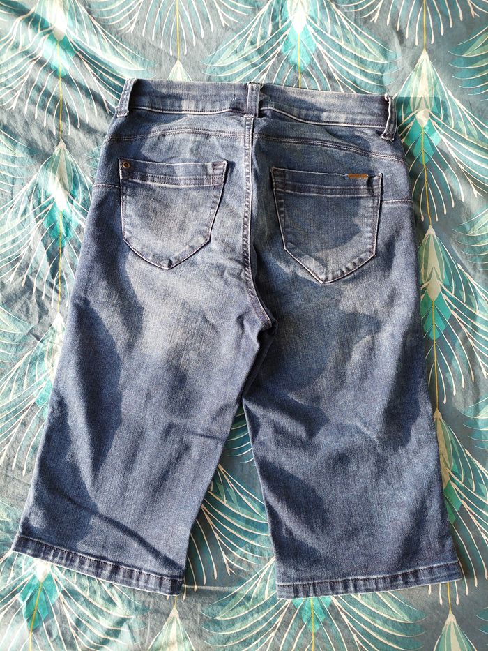 Bermuda jean taille 36 - photo numéro 4