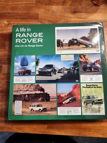Livre : A life in Range Rover