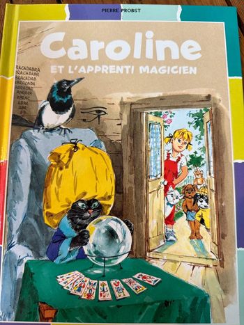 Très bon État - Livre Caroline et l’apprenti magicien édition damiers bd album multicolore