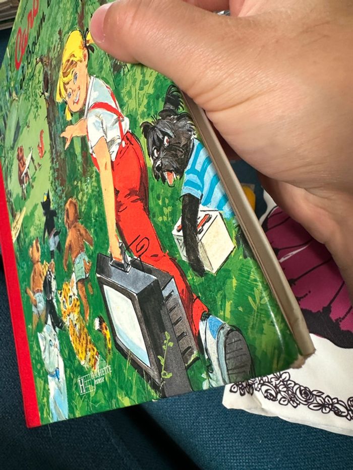 Splendide album livre Caroline et Boum Ermite relié en rouge collector Pierre Probst - photo numéro 6