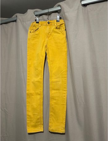 Jeans moutarde enfant
