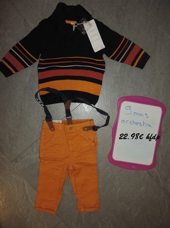 ensemble orchestra taille 9 mois neuf