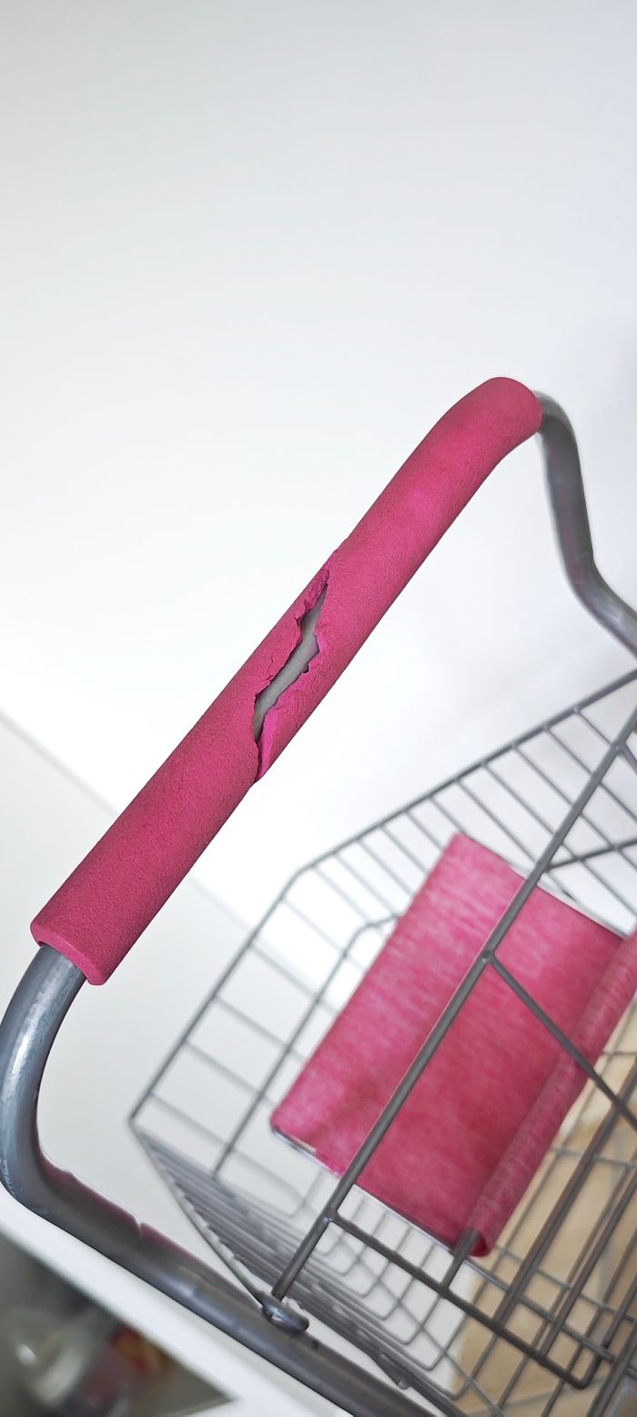 Caddie chariot en métal pour enfant - photo numéro 3