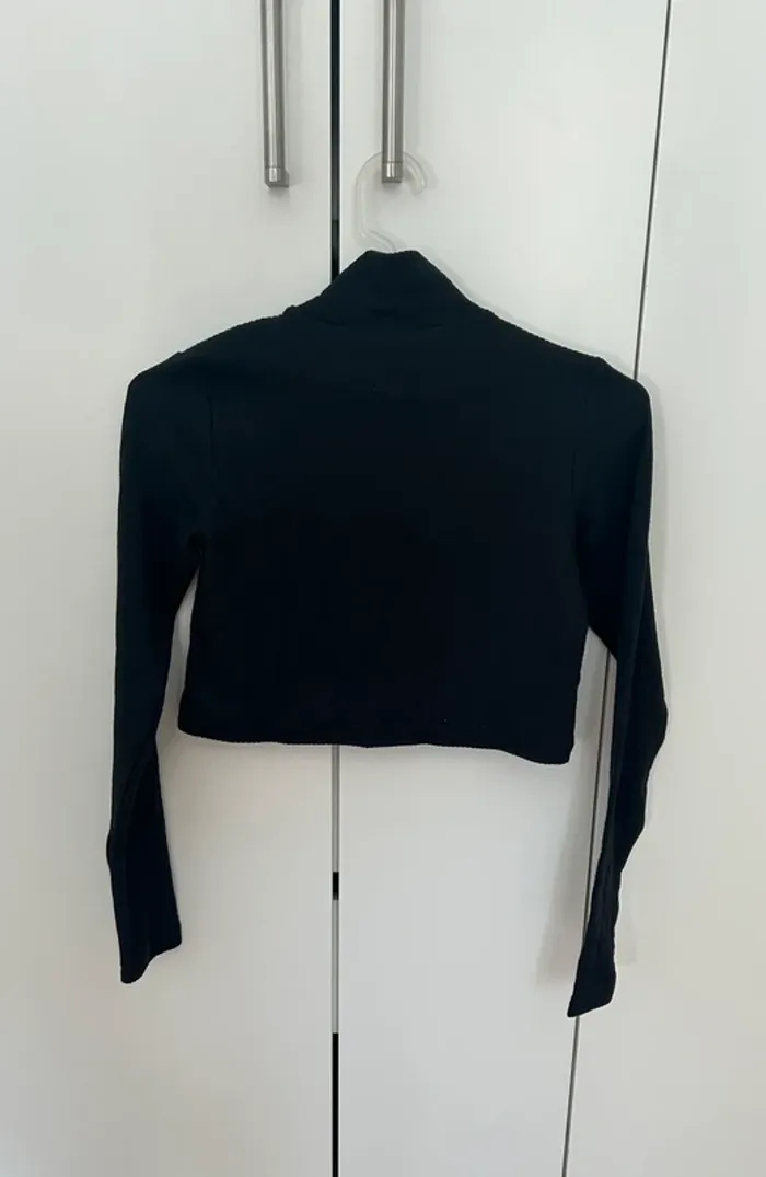 Col roulé Crop top ADIDAS - photo numéro 4