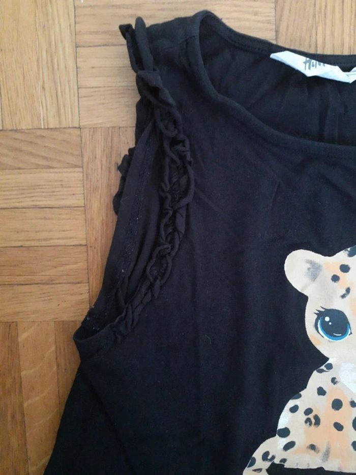 Débardeur h&m 8/10ans tigre kawaii - photo numéro 3