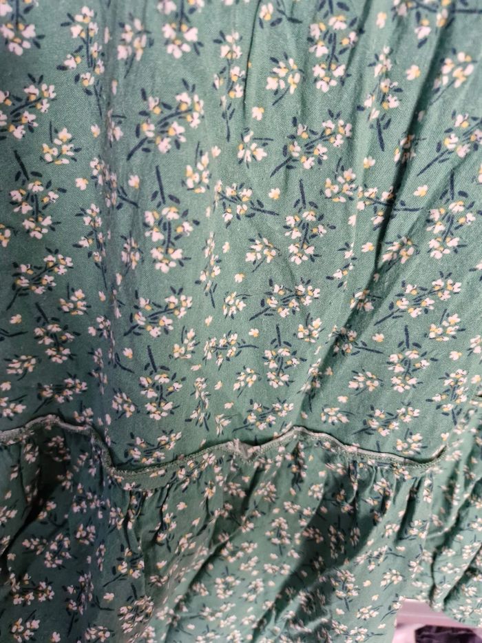 Magnifique tunique large et fluide à petites fleurs - photo numéro 5