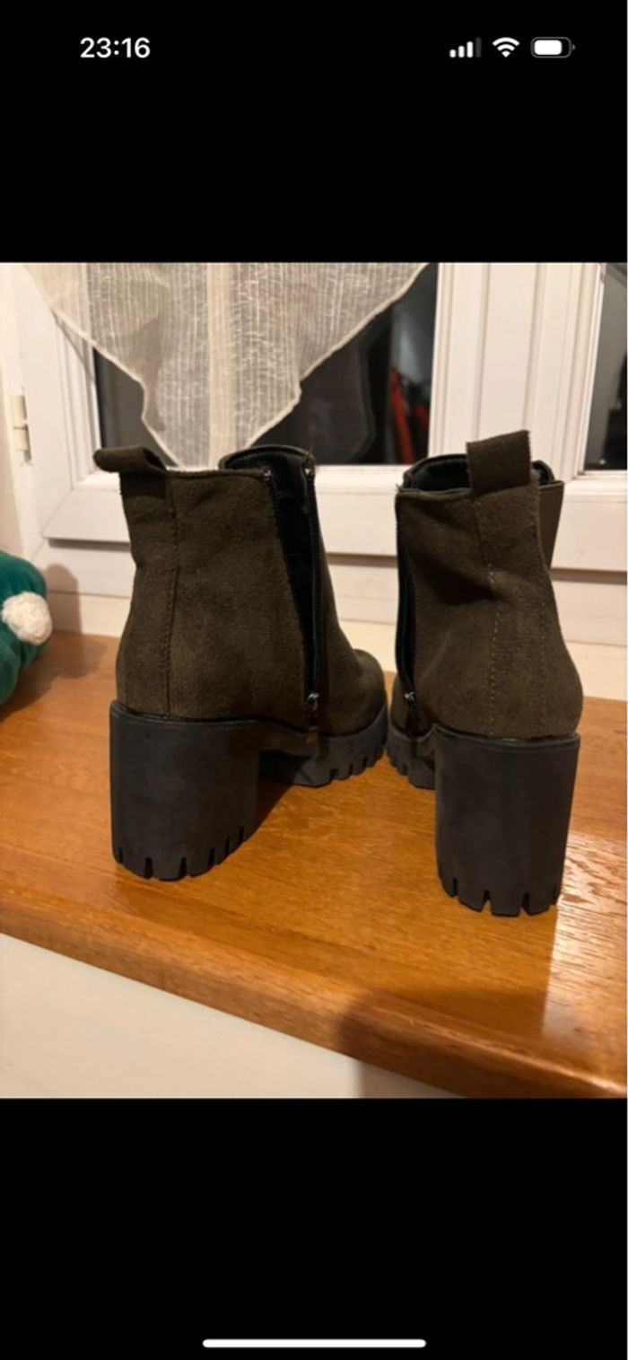 Bottines kaki - photo numéro 3