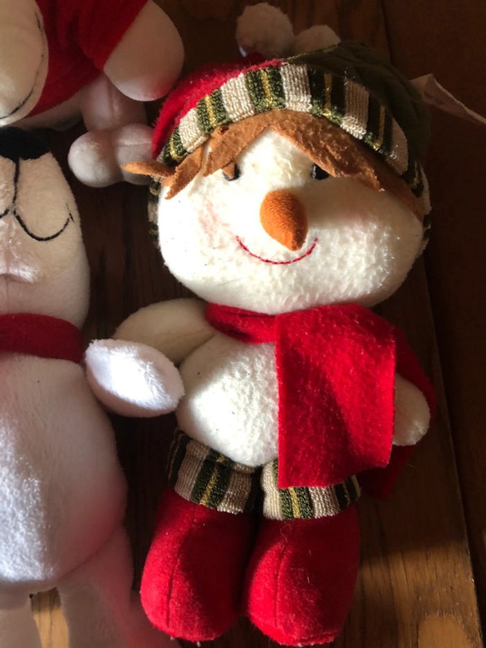 Lot peluche noel - photo numéro 2