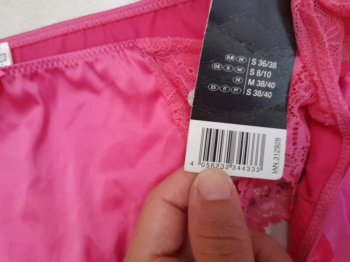 Lot de 2 culottes shorty  rose neuves - photo numéro 5