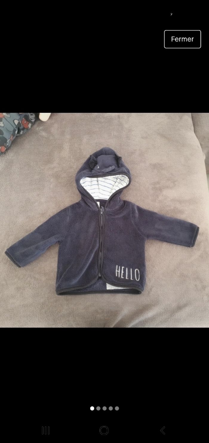 Gilet capuche