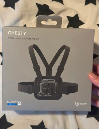 Fixation poitrine GOPRO NEUF