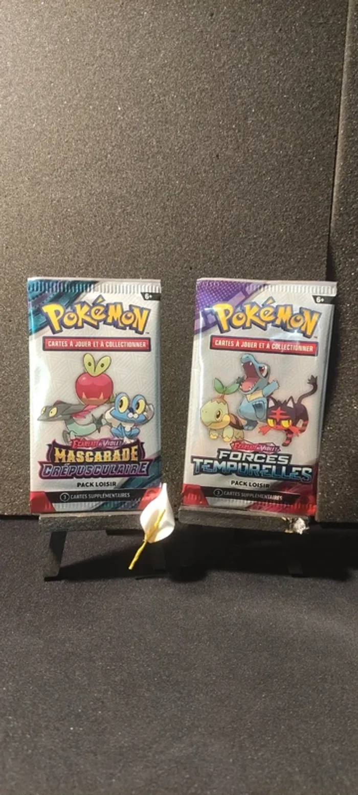Lot de booster pokémon, pack loisir