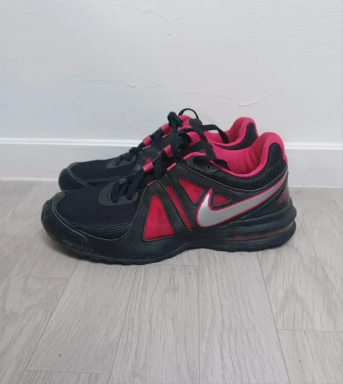 Basket Nike max limitless rouge et noir homme - photo numéro 4