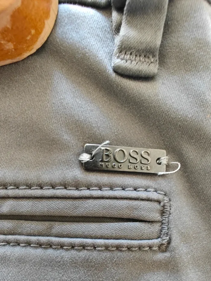 Pantalon homme Chino gris - photo numéro 6