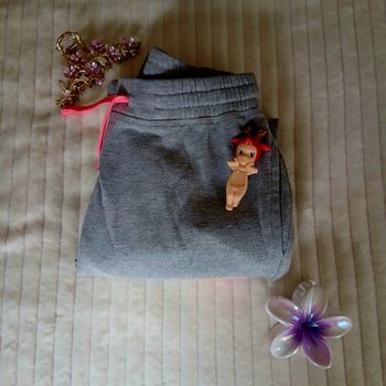 Jogging gris et rose • 10 ans • MXK sport 