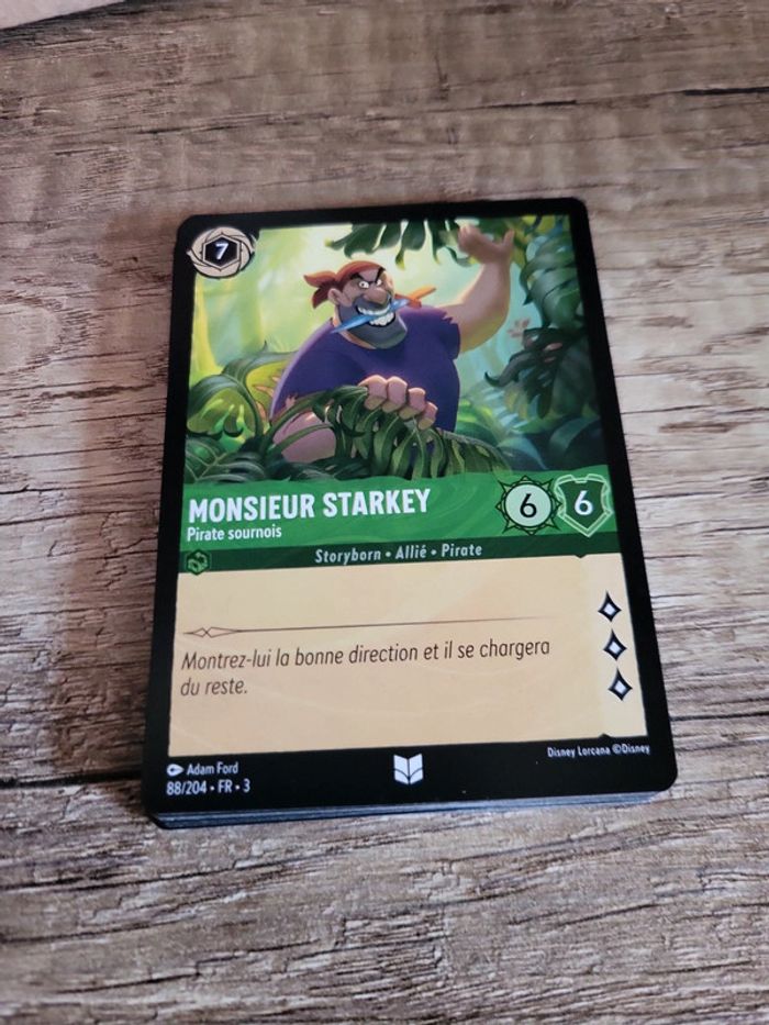 Carte Lorcana Monsieur Starkey