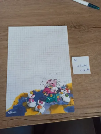 Feuille Diddl A5 110 0,70€