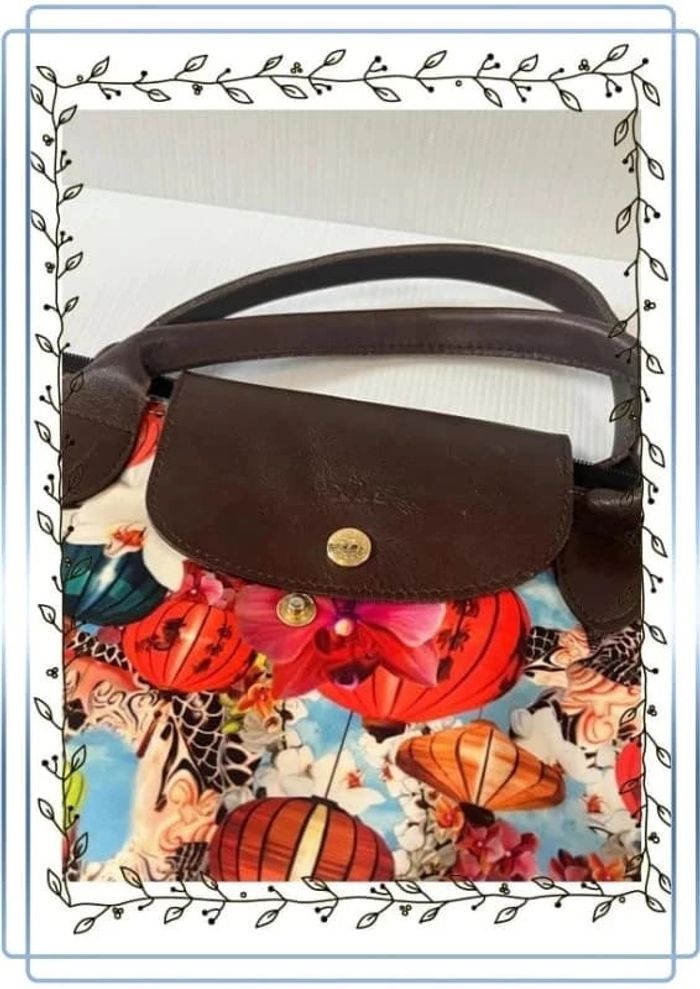 Sac à main multicolore Mary Katrantzou for longchamp - photo numéro 2