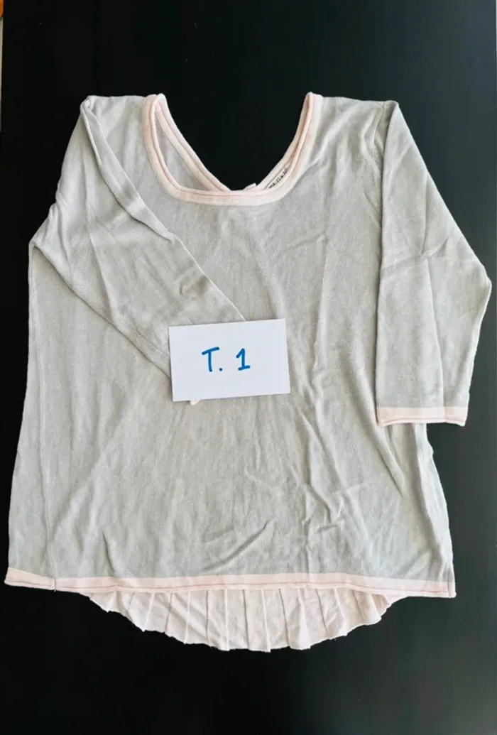 Top manches 3/4 G&B taille 1