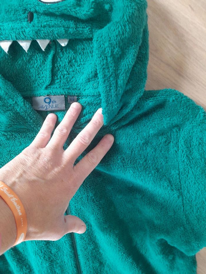 Combinaison chaude dinosaure 7 8 ans - photo numéro 3