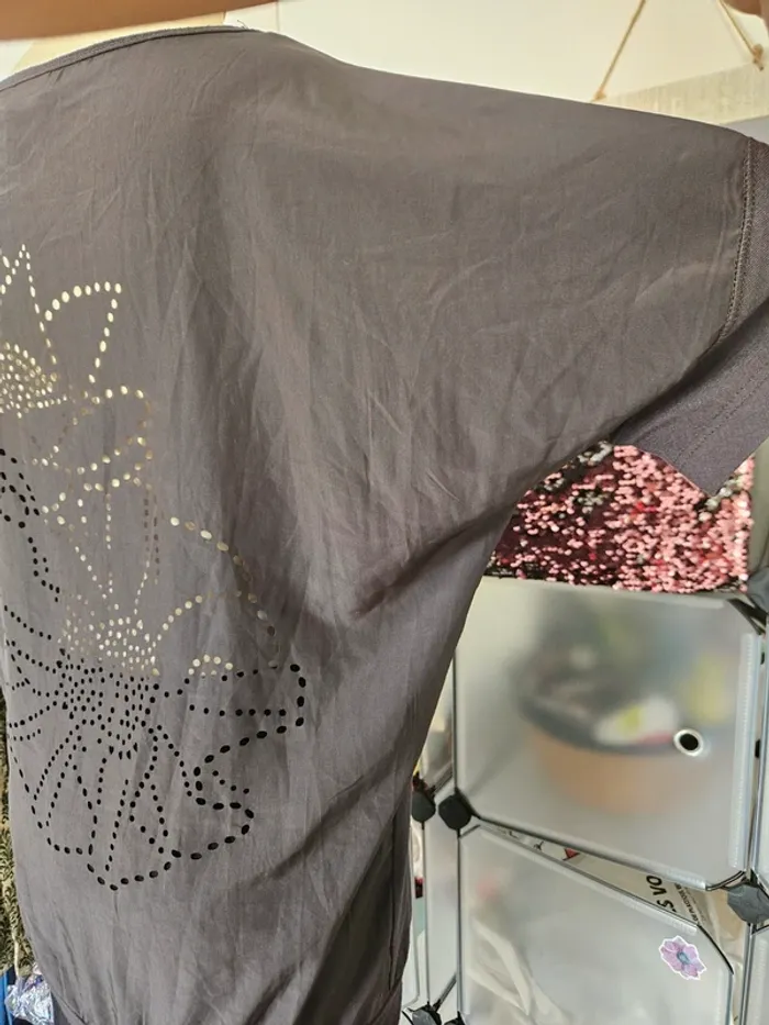 Blouse Only 36 grise anthracite #lora11femme36 - photo numéro 2