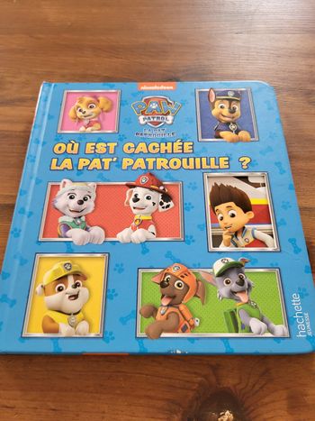 Livre Où est cachée La Pat Patrouille, Hachette Jeunesse