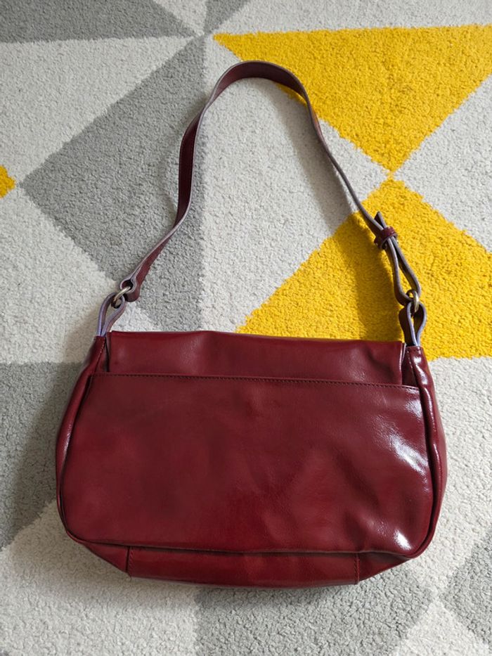 Sac à main en cuir verni Enrico Coveri - photo numéro 3