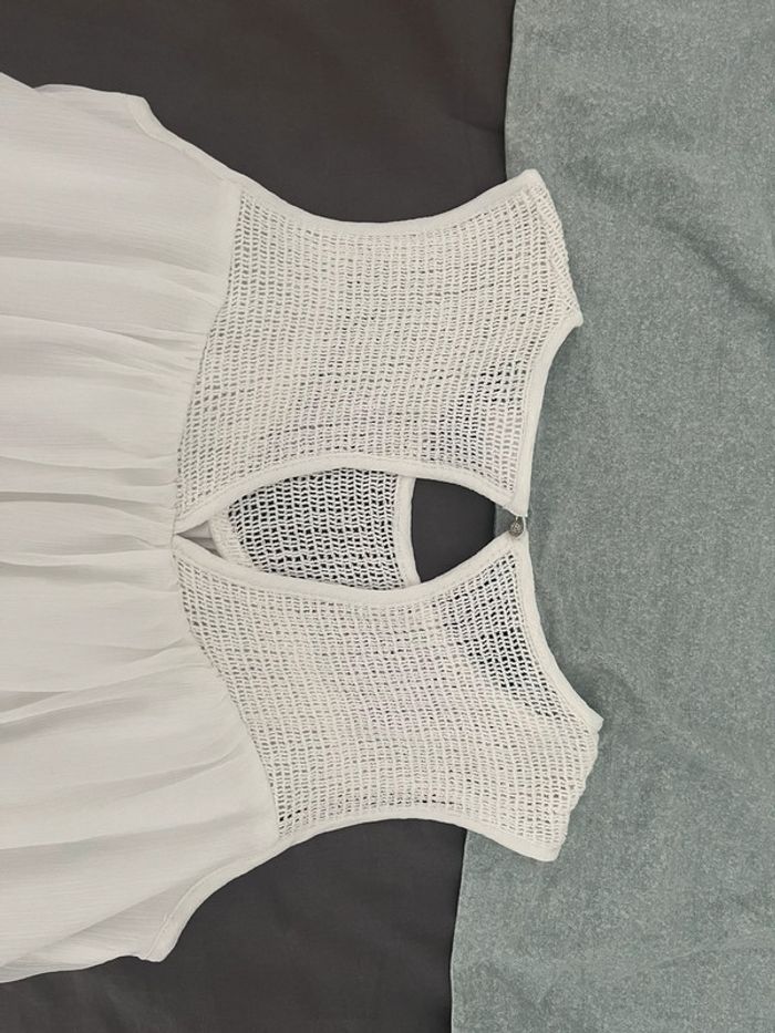 Top Blouse Blanc Vero Moda XS - photo numéro 5